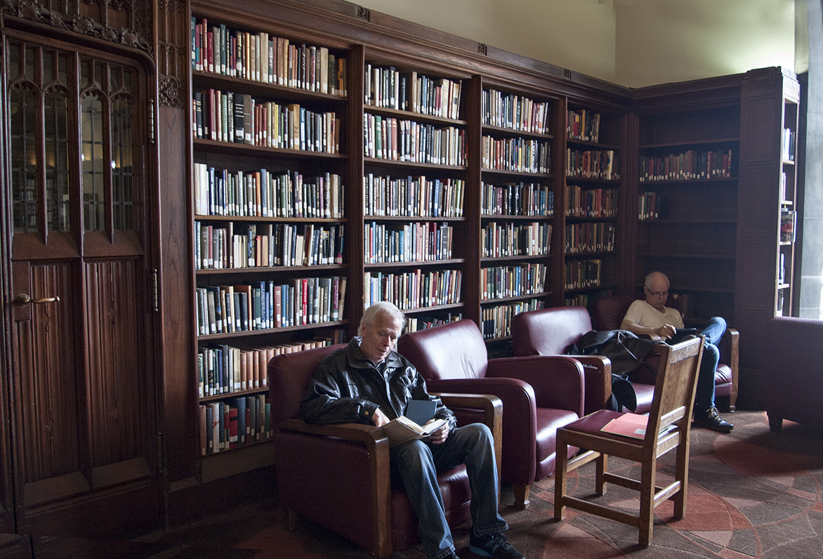 Hart House library.