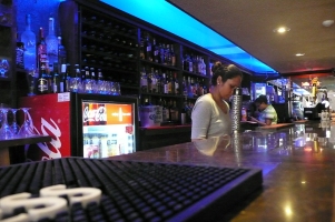 Bar at Tantra Lounge.