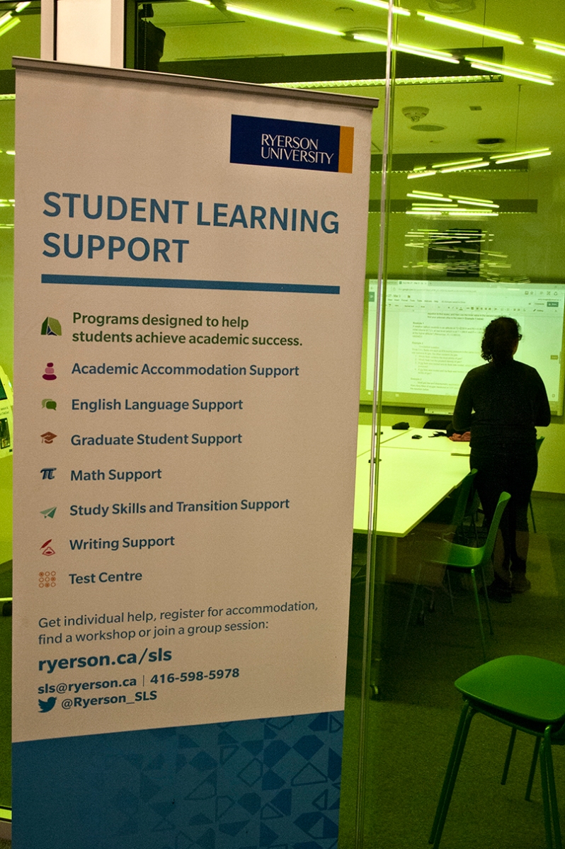 Student learning support at Ryerson.